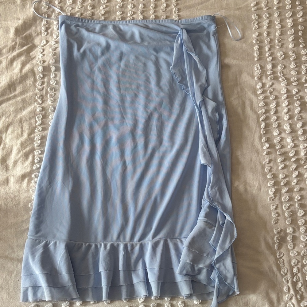 19 Cooper Light Blue Mini Dress